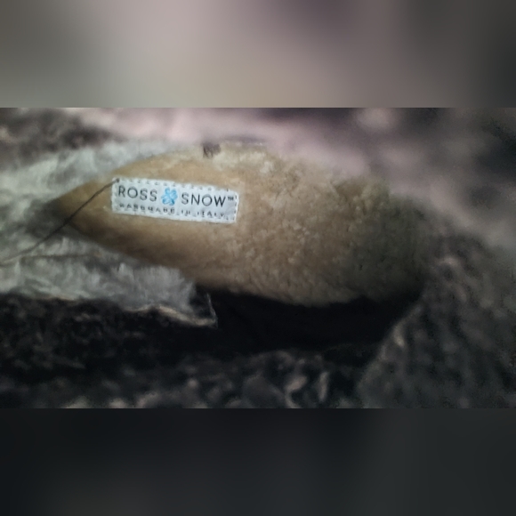 Ross & Snow Emilina SP Shearling Boots Frosted Winter Plum Size 8 NWOT - Picture 11 of 12